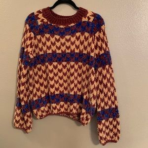 Vintage Style Knit Sweater